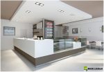 Mobilier bar cu front piatra naturala si baze inox refrigerate Best Cold seria Stonage, Italia - imagine 4