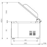 Mașină profesională de ambalat în vid de banc Waage Touch Smart Professional (Touchscreen 7 inch & Si Chef) 350 (bară 350 mm), Italia - imagine 4