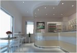 Mobilier bar profesional cu finisaj metalic si masa frigorifica Best Cold seria Zaffiro, Italia - imagine 2