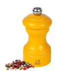 (6 bucăți) PEUGEOT | BISTRORAMA - Râșniță de piper - Lemn - Galben șofran - Înălțime: 100 mm