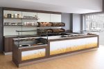 Linie completa mobilier si tejghea prezentare pentru brutarie si pizzerie Best Cold seria Bastia, Italia - imagine 2