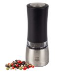 PEUGEOT | DAMAN - Râșniță de piper - electrică - oțel inoxidabil/acril - Înălțime: 160 mm