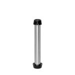 (4 bucăți) FUCHS | Robinet cu tijă din oțel inoxidabil 18/10 – model combinat – 1-1/4 + 1-1/2 – 175 mm