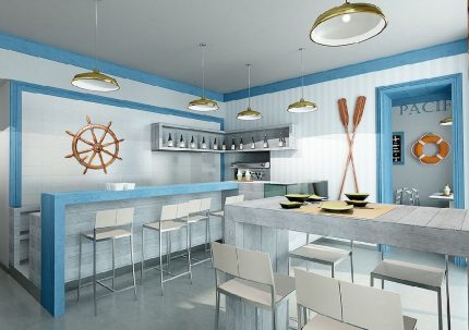 Linie mobilier restaurant si bufet premium Best Cold seria Portofino, Italia