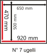 Mașină industrială de ambalat în vid cu dublă cameră Waage ST Professional (Panou Digital & 9 Programe) Serie 9000/920, Italia - imagine 7