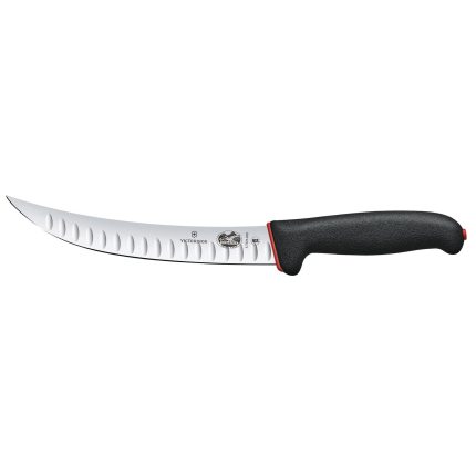 VICTORINOX | FIBROX DUAL GRIP - cuțit de măcelar cu măcinare în gol - lamă: 200mm
