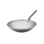 (3 bucăți) DE BUYER | CARBONE PLUS - Tigaie wok - Ø 200mm