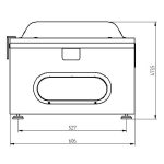 Mașină profesională de ambalat în vid de banc cu 2 bare paralele Waage Touch Smart Professional (Touchscreen 7 inch & Si Chef) 2/50, Italia - imagine 3