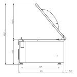 Mașină profesională de ambalat în vid de banc Waage Smart Professional (Senzorial Color 5 inch & Soft-Air) 500 (bară 500 mm), Italia - imagine 5