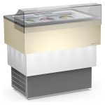 Vitrină frigorifică profesională pentru înghețată Framec seria CARRARA CREAM VISTA (-20°C -5°C), Italia - imagine 3