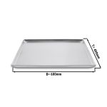 Tavă de expunere – aluminiu – 600 x 400 x 20 mm