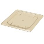 (6 bucăți) CAMBRO | H-PAN™ Capace plate GN rezistente la căldură 1/6 - chihlimbar