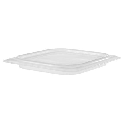 (6 bucăți) CAMBRO | Camwear® capac GN polipropilenă 1/6 - etanș - lăptos