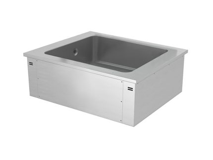 Cuva de gheață încastrabilă – 800 mm – 2x GN 1/1 – 90 litri