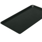 Placă de prezentare dreptunghiulară – plastic – 600 x 400 x 20 mm – negru