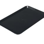 Placă de prezentare dreptunghiulară – plastic – 360 x 240 x 15 mm – negru