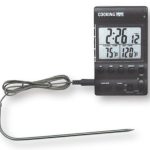Termometru digital pentru cuptor cu sondă - cu timer - sondă 165 mm - interval de măsurare -30/+200 °C - cu alarmă de temperatură