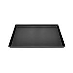 Tavă pentru pizza – tablă albastră – dreptunghiulară – 400 x 300 x 30 mm