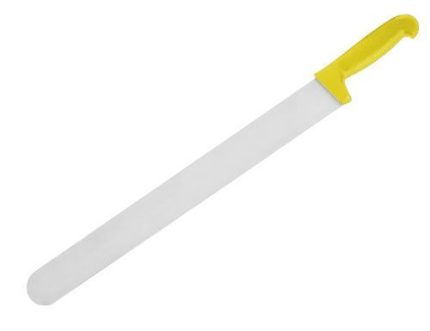 Cuțit kebab profesional - Lamă: 480 mm - lamă dreaptă - oțel inoxidabil