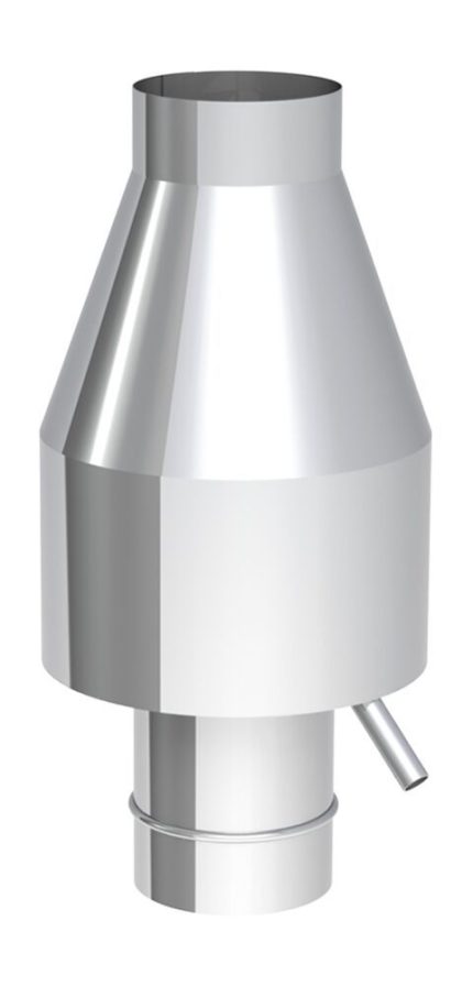 Capac terminal tip deflector - pentru tubulatură de ventilație - Ø 350 mm