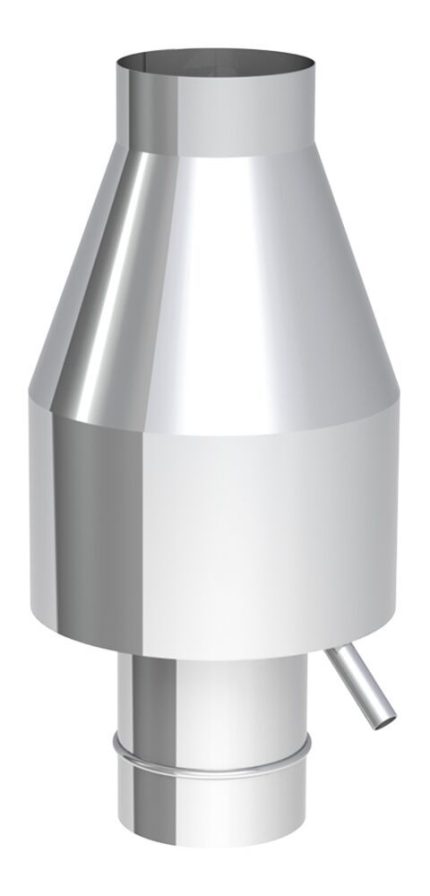 Capac terminal tip deflector - pentru tubulatură de ventilație - Ø 400 mm