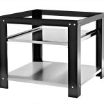 Suport inferior pentru cuptor de pizza - compatibil cu GPOE630DN - negru
