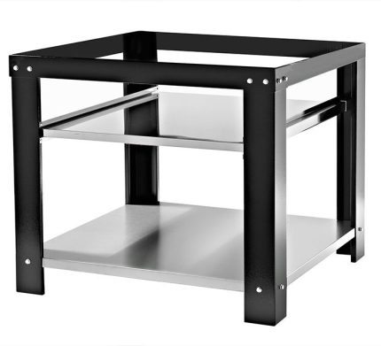 Suport inferior pentru cuptor de pizza - compatibil cu GPOE630DN - negru