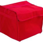 Geantă pentru pizza / geantă termoizolantă – pentru 8 cutii de pizza de 37x37 cm – Roșu