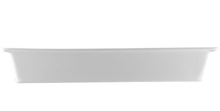 (1 buc.) PERA Alb - Tava - Dreptunghiulară - 400x300x60 mm - Alb