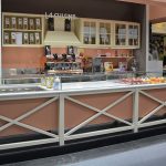 Vitrina frigorifica panoramica pentru patiserie si deserturi Best Cold seria Flora, Italia