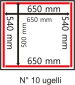 Mașină industrială de ambalat în vid mobilă pe roți Waage Smart Professional (Senzorial Color 5 inch & Soft-Air) Serie 550/255, Italia - imagine 9