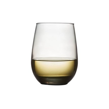 (12 bucăți) LIBBEY | STEMLESS - Pahar de vin - 451ml - Gri