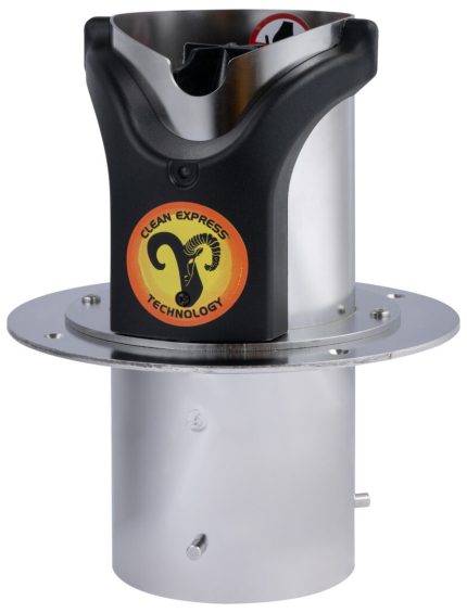 Aparat automat curatare portafiltru espresso Clean Express Serie Classic Mod. 01 | Montaj incastrat in blat lung
