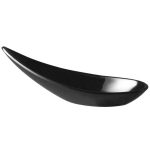 (60 buc) Linguri pentru finger food MING HING - melamină - negru - 110 mm