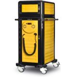 Cărucior inox profesional pentru transport tăvi Pimak G.MD.100.25.S