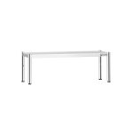 Raft superior pentru masă de lucru PREMIUM din oțel inoxidabil - 1 polițe - 1400x370 mm - polițe reglabile pe înălțime