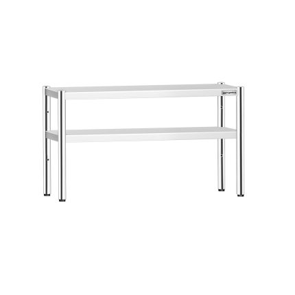 Raft superior pentru masă de lucru – 2 niveluri – 1400 x 370 mm – reglabil pe înălțime
