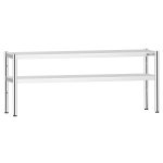 Raft superior pentru masă de lucru – 2 niveluri – 2000 x 370 mm – reglabil pe înălțime