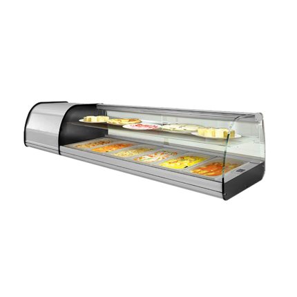 Vitrină frigorifică pentru tapas PREMIUM PLUS - 6x GN 1/3