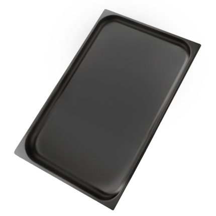 Tavă de copt - emailat - GN 1/1 - antiaderent - dreptunghiular
