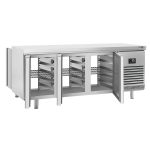 Masă frigorifică panificație Premium PLUS – 2185 x 800 mm – cu gaură de trecere
