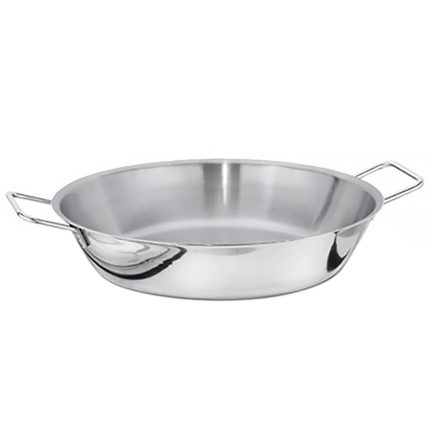 Tigaie - inox 18/10 - 6 litri - 372 x 342 mm - Înălțime: 65 mm - compatibil cu toate sursele, inclusiv inducție