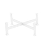 Suport pentru bufet – Înălțime: 120 mm – Alb – potrivit pentru farfurii și platouri de la 210 mm