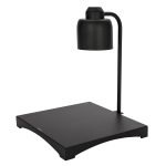 Lampă de încălzire cu infraroșu pentru bufet – 250 W – dreptunghiulară – negru