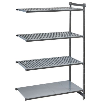 CAMBRO | Camshelving® - Basics Plus - Raft suplimentar - 1023mm - cu 3 rafturi cu fantă și 1 raft fix