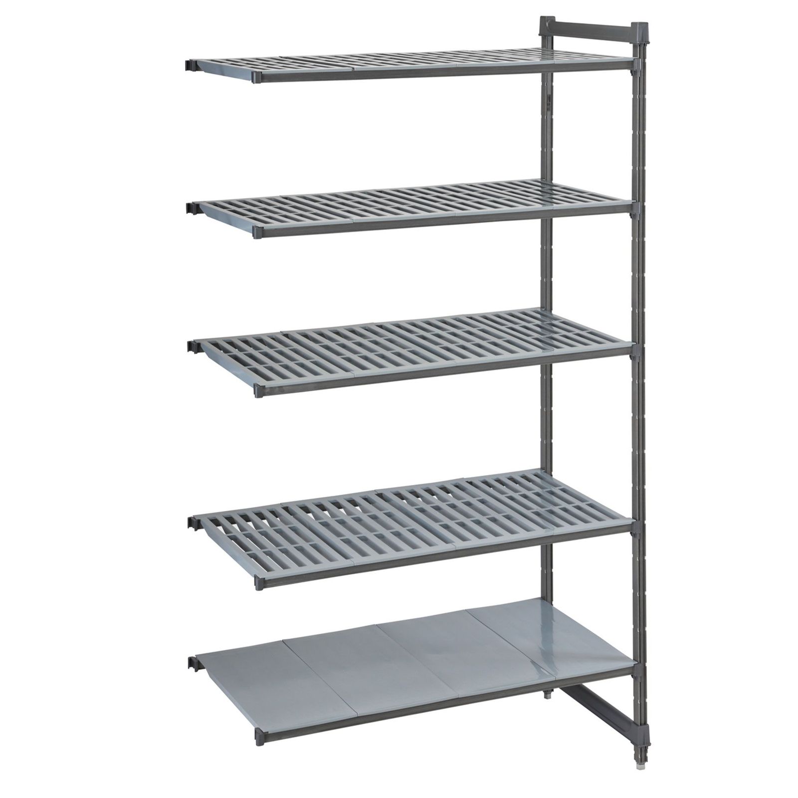 CBAVS5_1-2.jpg CAMBRO | Camshelving® - Basics Plus - Raft suplimentar - 1175mm - cu 4 fante și 1 raft închis - imagine 1