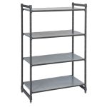 CAMBRO | Camshelving® - Basics Plus - Raft de bază - 1070mm - cu 4 rafturi închise