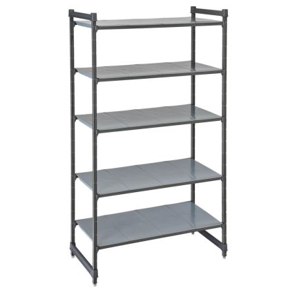 CAMBRO | Camshelving® - Basics Plus - Raft de bază - 1220mm - cu 5 rafturi închise