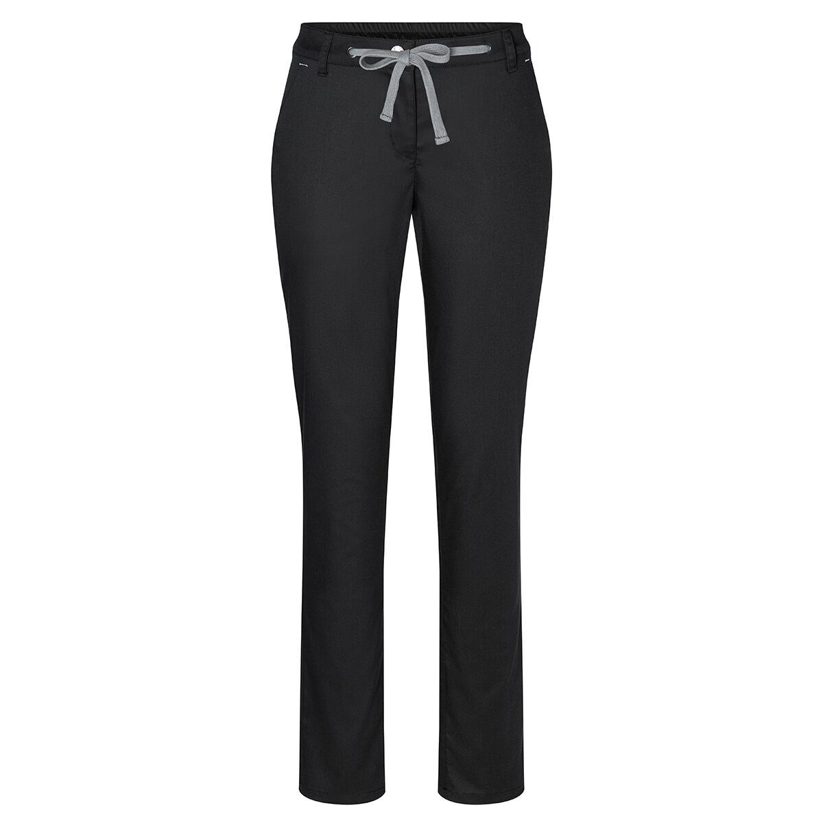 CHMSKS_vorne-jpg.jpg Karlowsky Chino Modern-Stretch - pantaloni de damă - culoarea neagră - mărime: 42 - imagine 1