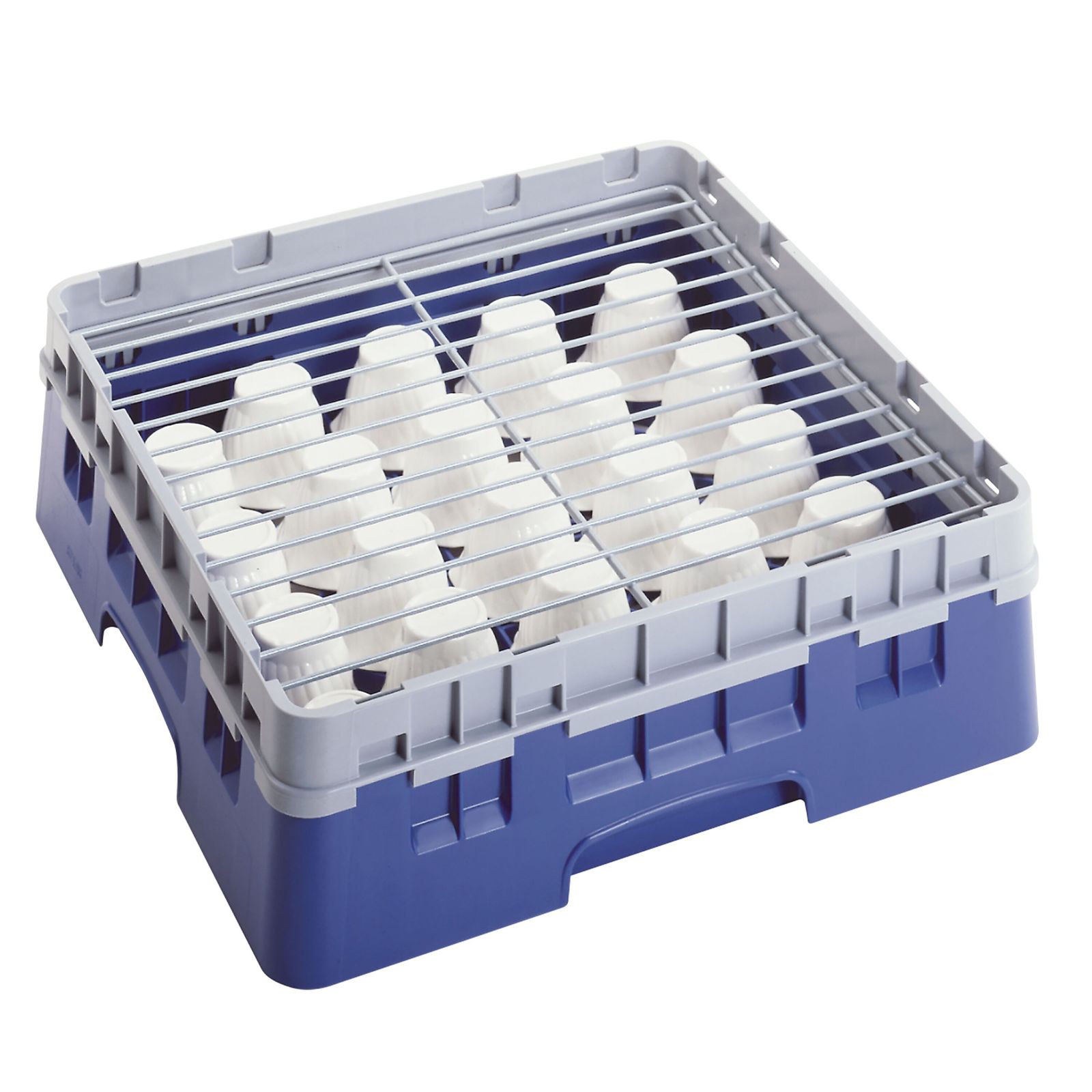 CRPHDG2878_1.jpg (6 bucăți) CAMBRO | CAMRACK® - Grilă de acoperire pentru coșul de bază - 500x500mm - Gri - imagine 1